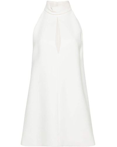 Tom Ford Mini-jurk Met Halternek - Wit