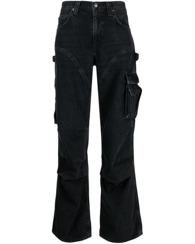 Agolde Straight Jeans - Zwart