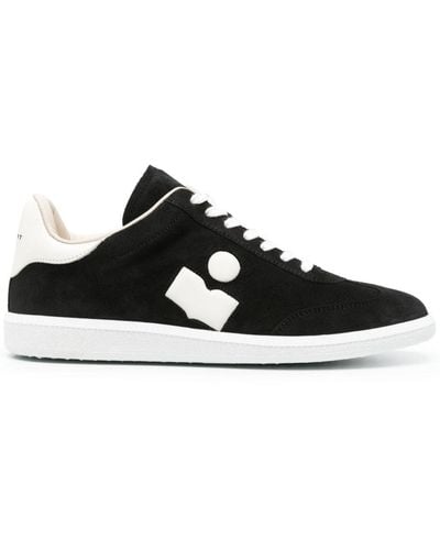 Isabel Marant Brycy Suede Trainers - Black