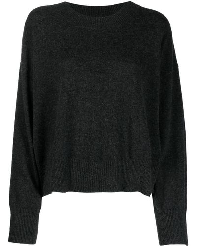 P.A.R.O.S.H. Round-neck Cashmere Sweater - Black