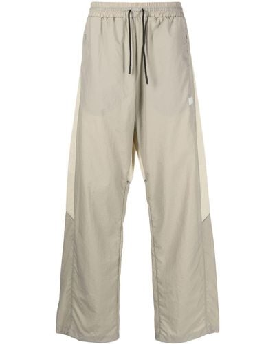 Reebok Elasticated-waist Ripstop Track Pants - White