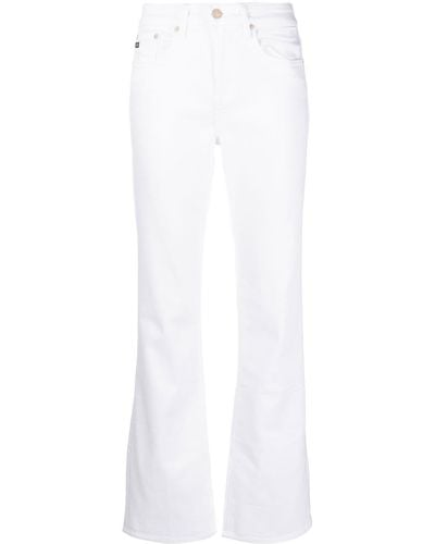 AG Jeans Sophie Bootcut Denim Jeans - White