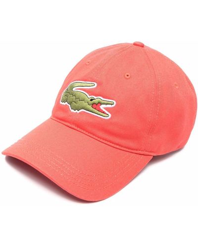 Lacoste Baseballkappe mit Logo-Stickerei - Pink