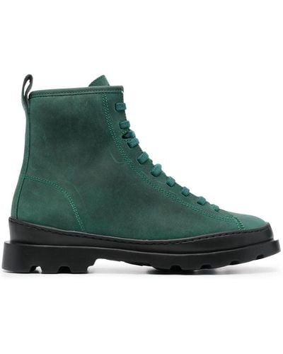 Camper Brutus Lace-up Boots - Green