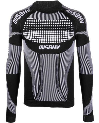 MISBHV グラフィック ロングtシャツ - ブラック