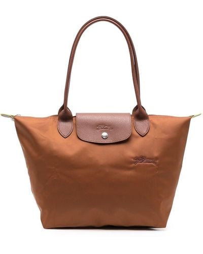Longchamp Medium Le Pliage Shoulder Bag - Brown