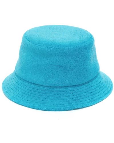JW Anderson Terry Towelling Bucket Hat - Blue