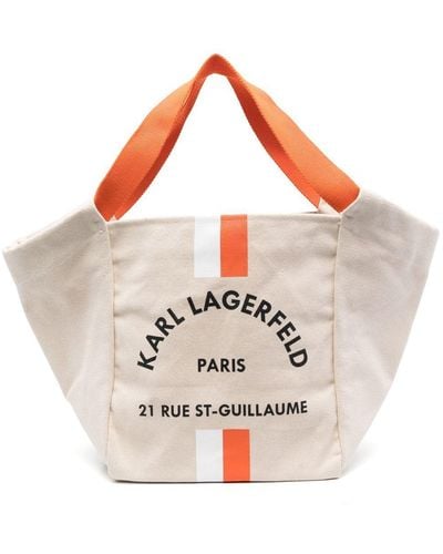 Karl Lagerfeld Bolso shopper Rue St-Guillaume - Rosa