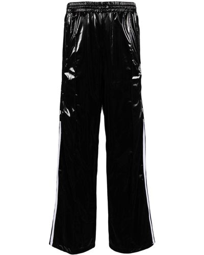 Doublet Pantalones con logo bordado - Negro
