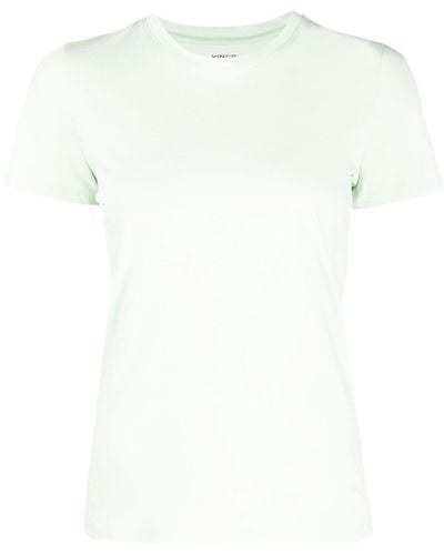 Vince Pima-cotton Short-sleeve T-shirt - White