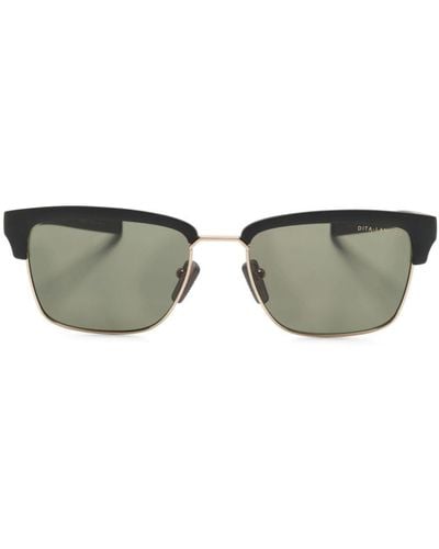 Dita Eyewear Dls-416 Rectangle-frame Sunglasses - Grey