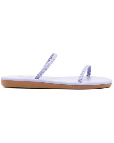 Ancient Greek Sandals Aprilia braided-strap sandals - Bianco