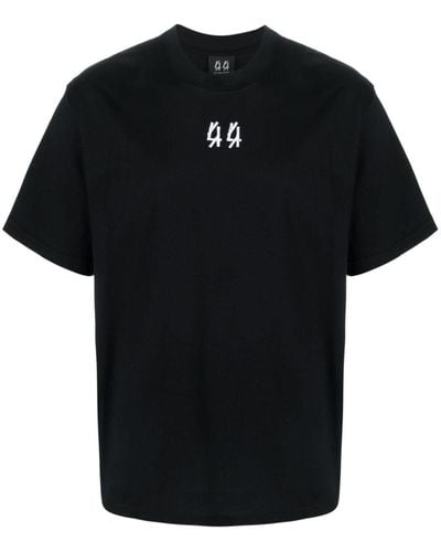 44 Label Group X Anyma T-Shirt mit grafischem Print - Schwarz