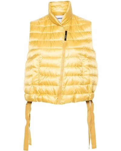 Aspesi Wendy Quilted Gilet - Yellow