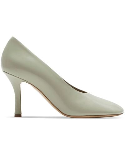 Burberry Leren Pumps - Wit