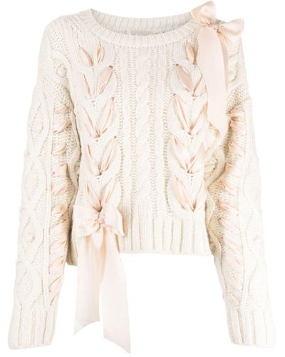 LoveShackFancy Sweaters and pullovers for Women | Online Sale up to 84% ...