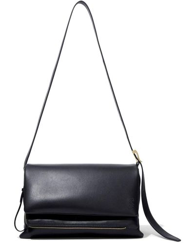 Proenza Schouler City Leren Schoudertas - Zwart