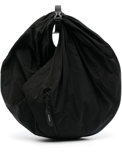 Côte&Ciel Twisted Zip-fastening Tote Bag - Black