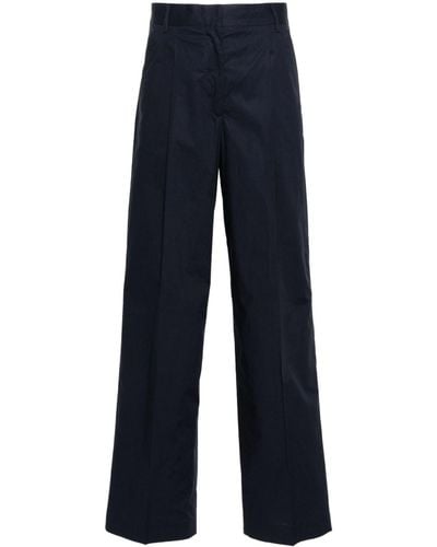 Officine Generale New Sophie Tailored Trousers - Blue