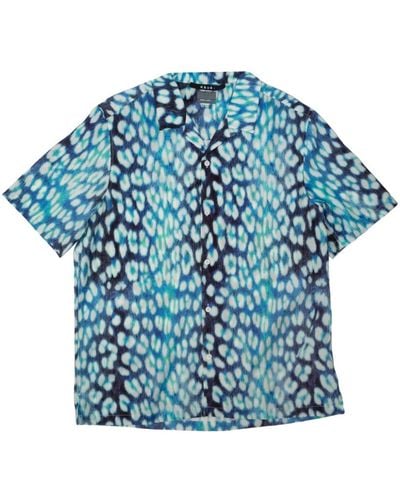 Ksubi Overhemd Met Print - Blauw