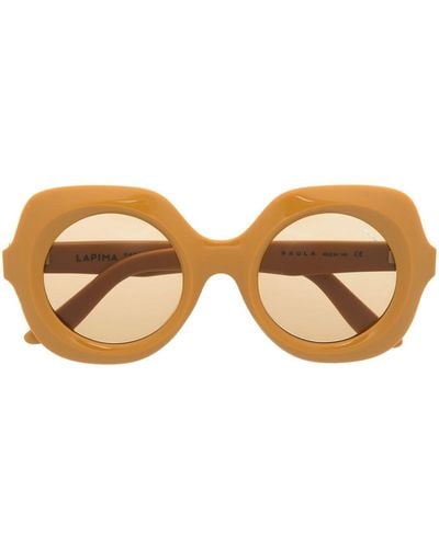 LAPIMA Lisa Oversize-frame Sunglasses - Brown