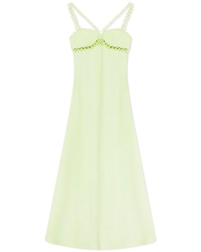 Jonathan Simkhai Sevilla Sleeveless Midi Dress - Green