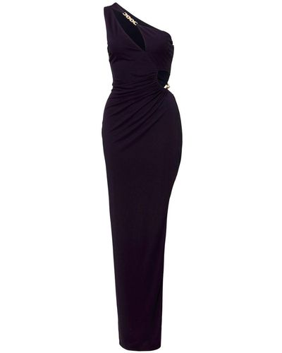 Nicholas Asymmetrische Maxi-jurk - Blauw