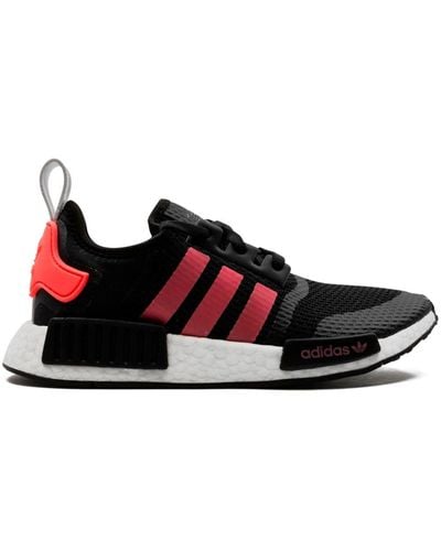 adidas NMD_R1 Core Black/Signal Pink/Cloud White Sneakers - Schwarz