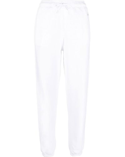 Polo Ralph Lauren Polo Pony Slim Cut Track Trousers - White