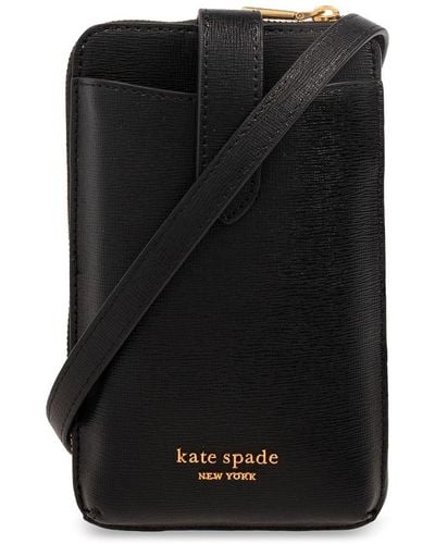 Kate Spade Morgan North South ショルダーバッグ ミニ - ブラック