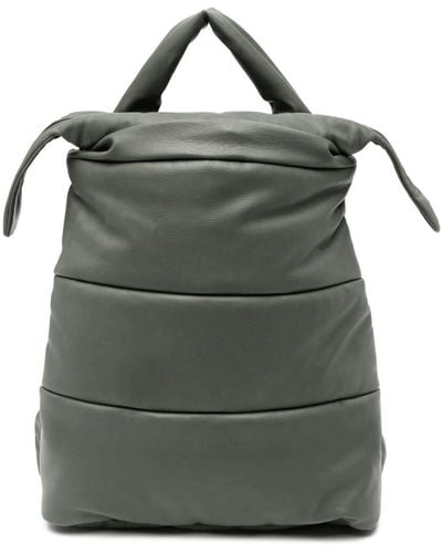 Marsèll Padded Leather Backpack - Green