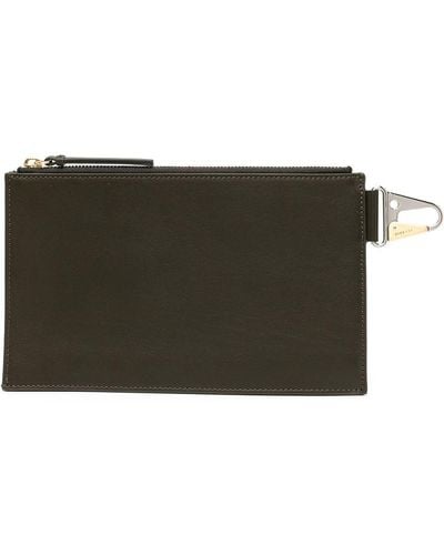 Dion Lee Dog-clip Pouch - Green