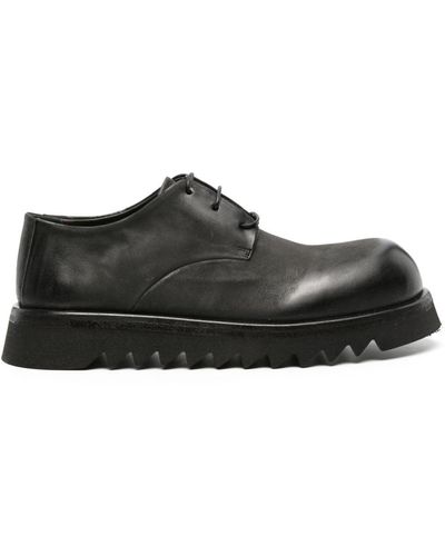 Marsèll Chunky-sole Leather Derby Shoes - Black