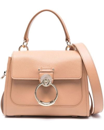 Chloé Small Tess Day Leather Bag - Pink