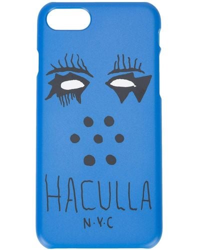 Haculla Coque d'iPhone X imprimée - Bleu