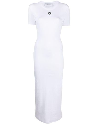 Marine Serre Cocoon T-shirt Maxi Dress - White
