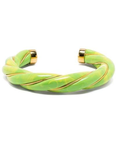 Aurelie Bidermann Diana cuff bracelet - Grün