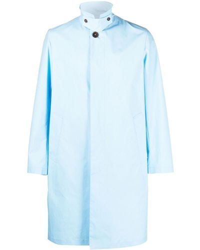 Mackintosh Manteau NEWINGTON à coupe mi-longue - Bleu