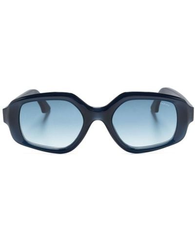 LAPIMA Elisa Geometric-frame Sunglasses - Blue