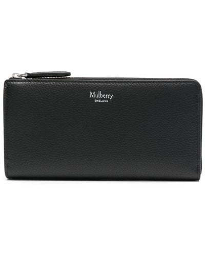 Mulberry Long Continental Wallet - Black