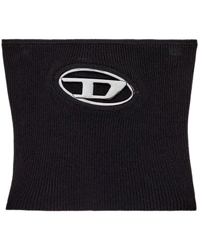 DIESEL Logo Bandeau Top - Black