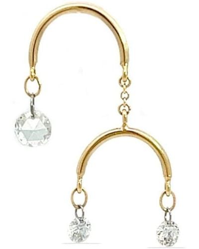 The Alkemistry 18kt Yellow Gold Suncatcher Sunset Chandelier Diamond Earring - Metallic
