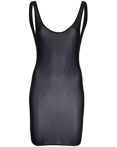 Maison Close Double Sens Shapewear Mini Dress - Black