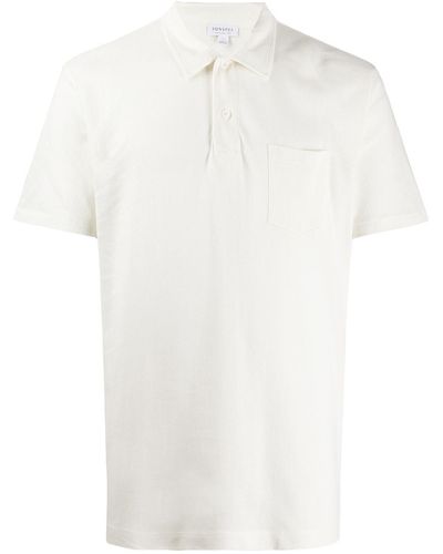 Sunspel Rivieria Polo Shirt - White