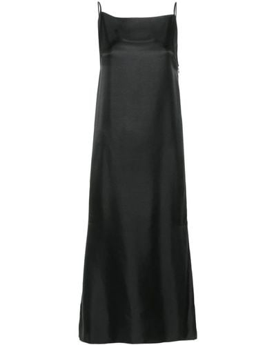 Loulou Studio Sulum Silk Dress - Black