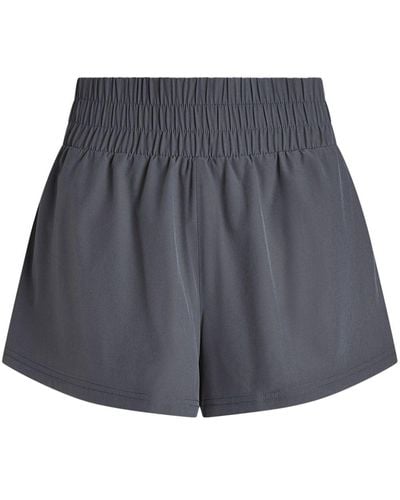Varley Kallin Running Mini Shorts - Gray