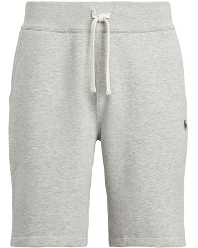 Polo Ralph Lauren Pantalones cortos de deporte con logo bordado - Gris