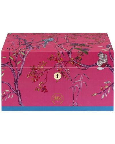Shanghai Tang Porta gioielli Forbidden Garden - Rosa