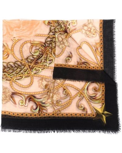 Philipp Plein Foulard con stampa barocca - Multicolore