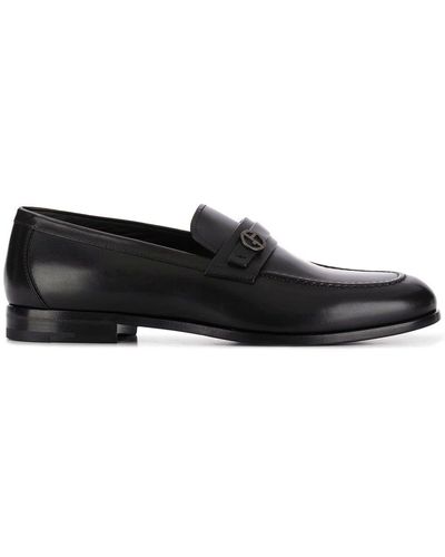 Giorgio Armani Klassische Loafer - Schwarz